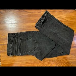 Old Navy faded black jeans